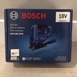 Bosch 18-volt 4-Amp Brushless Variable Speed Keyless Cordless Jigsaw