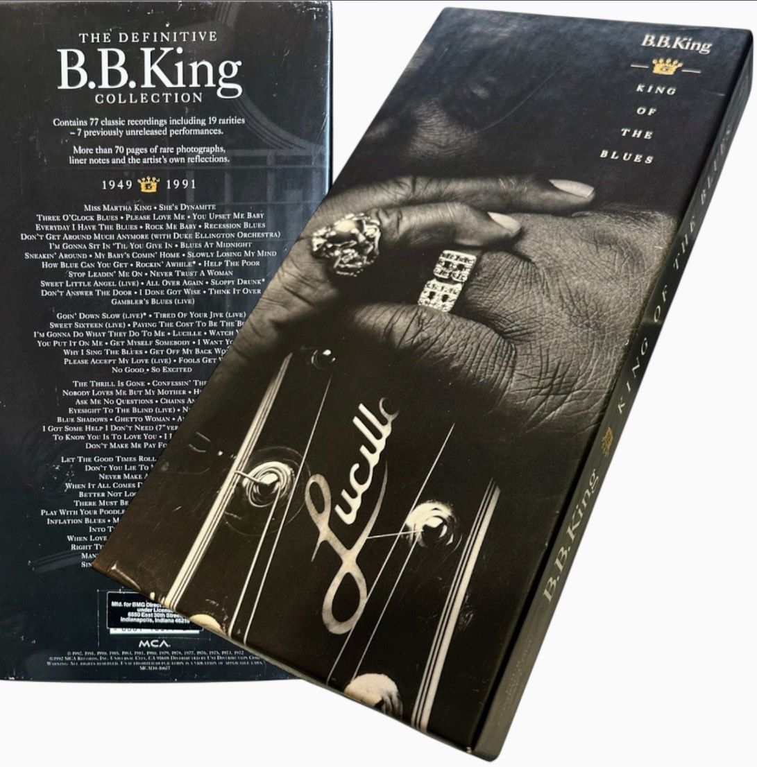 B.B. King: The Definitive Collection: King of the Blues 4-CD box set (MCA) Mint