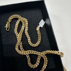 Real Gold Chain 10k 10 Gms Cadena De Oro 