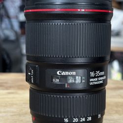 Canon EF 16-35mm f/4L USM Lens | L-Series - Image Stabilization