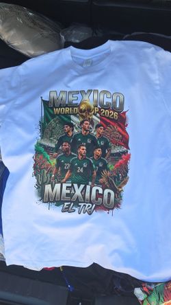 Mexico Shirts 2026 - Men Size