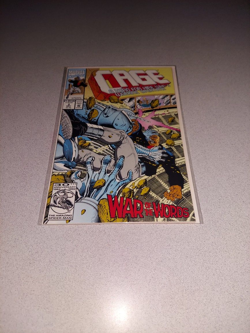 1992 CAGE #2 COMIC BAGGED AND BOARDED