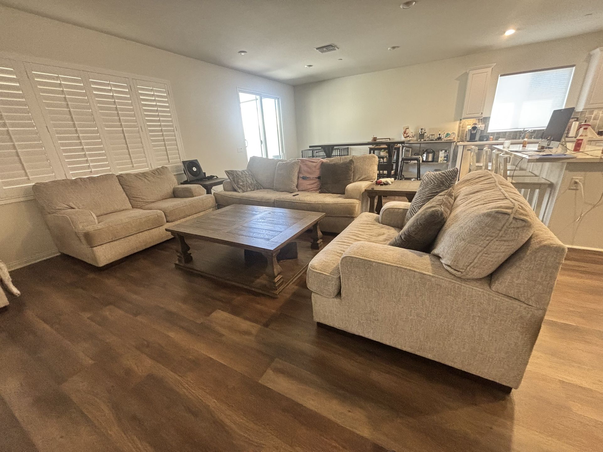 Sofas And Coffee Table