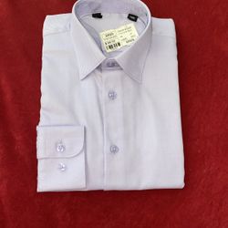 NWT Boys youth 14R  Carroll & company high end button up dress shirt