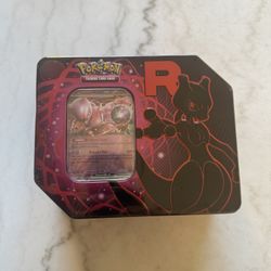 Pokemon - Team Rocket Mewtwo Tin 