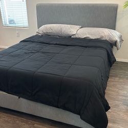 Queen Size Bed With New Matters in Mattress Bag. 
