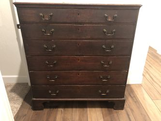 Antique 6 Drawer Dresser