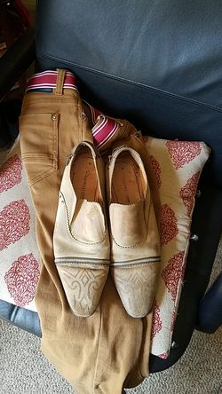 Handmade Mexican Style Dancing Men's Leather Shoes