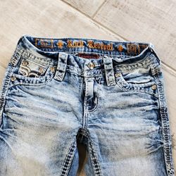 Rock Revival Jeans "Dao" 23x34 Low Rise, Boot Cut