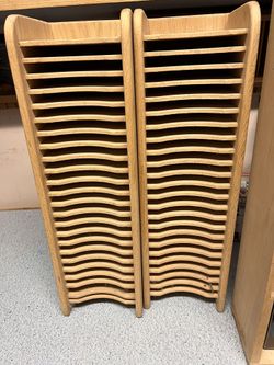 Real Wood CD/DVD Holder