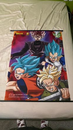 Dragon Ball Z super rolled up poster 3x3