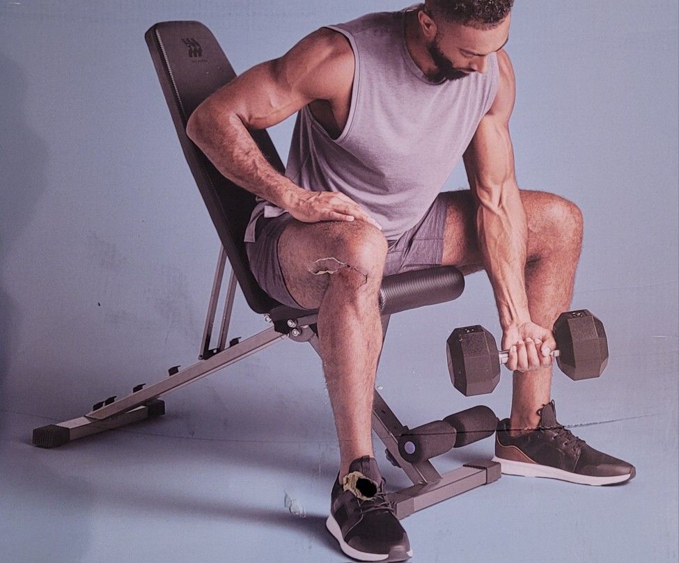 Adjustable Weight Bench for Home Gym