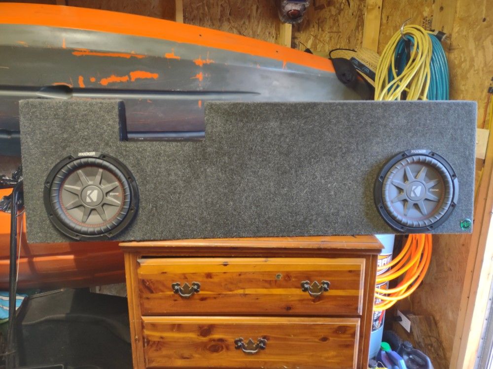 Kicker Amp And Speaker Box