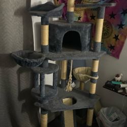 Cat House Scratching Post