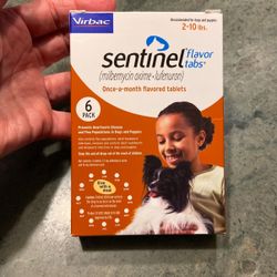 Sentinel For Dogs 2-10 Lbs Heart worm