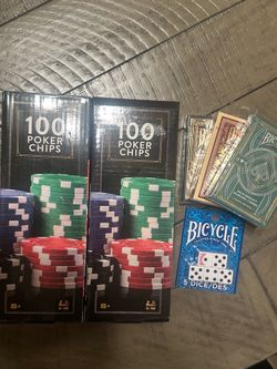 Poker set  (New)