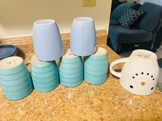 Kitchen mugs , plastic glass , kitchen pots