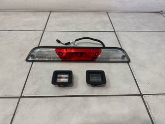 2015 - 2020 Ford F150 OEM Stock 3rd Brake Light With Light Bulbs & Wiring Harness