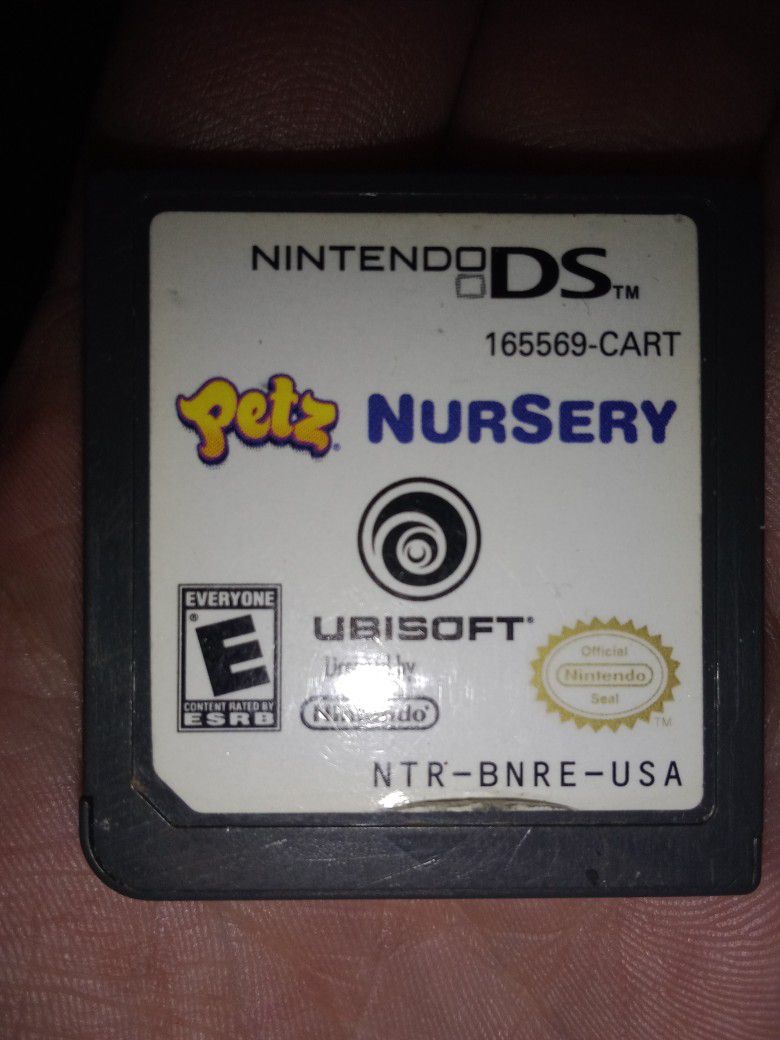Petz Nursery For Nintendo DS 