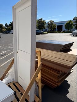 Free doors and counter desk tops