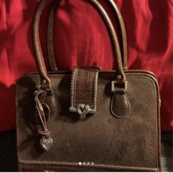 Brown Satchel Purse