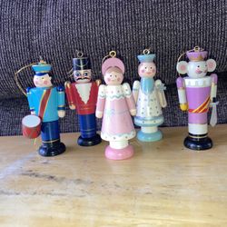 Vintage Nutcracker Ballet AVON Collection Ornaments 