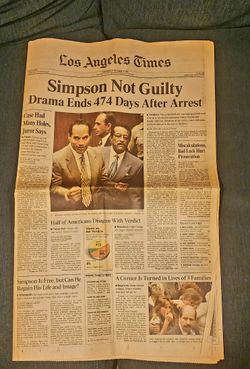 History Piece OJ Simpson