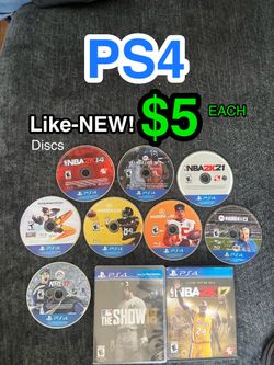Like NEW PS4 Games • Playstation 4 Console Discs • Fortnite • NBA • Madden • NFL • The Show MLB • NHL