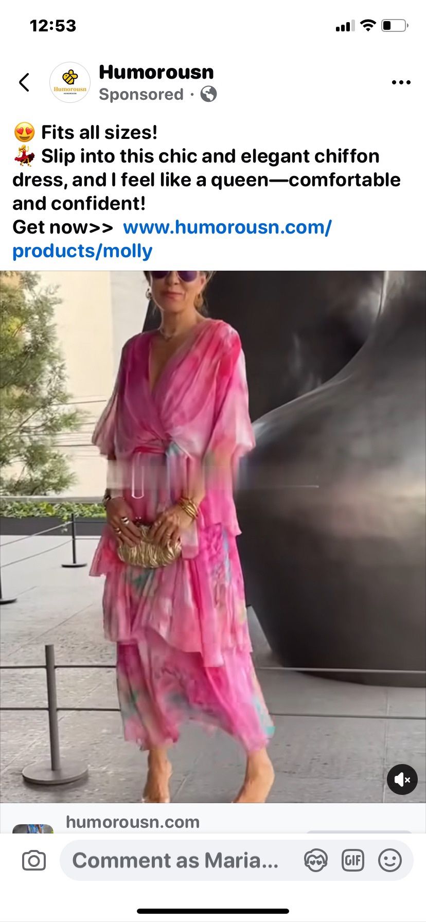 Chiffon Dress