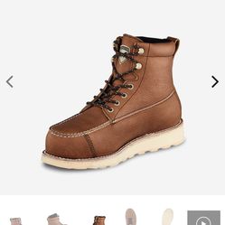SIZE 7.5 IRISH SETTER BY RED WING WINGSHOOTER WATERPROOF LEATHER SAFETY TOE BOOTS BRAND NEW