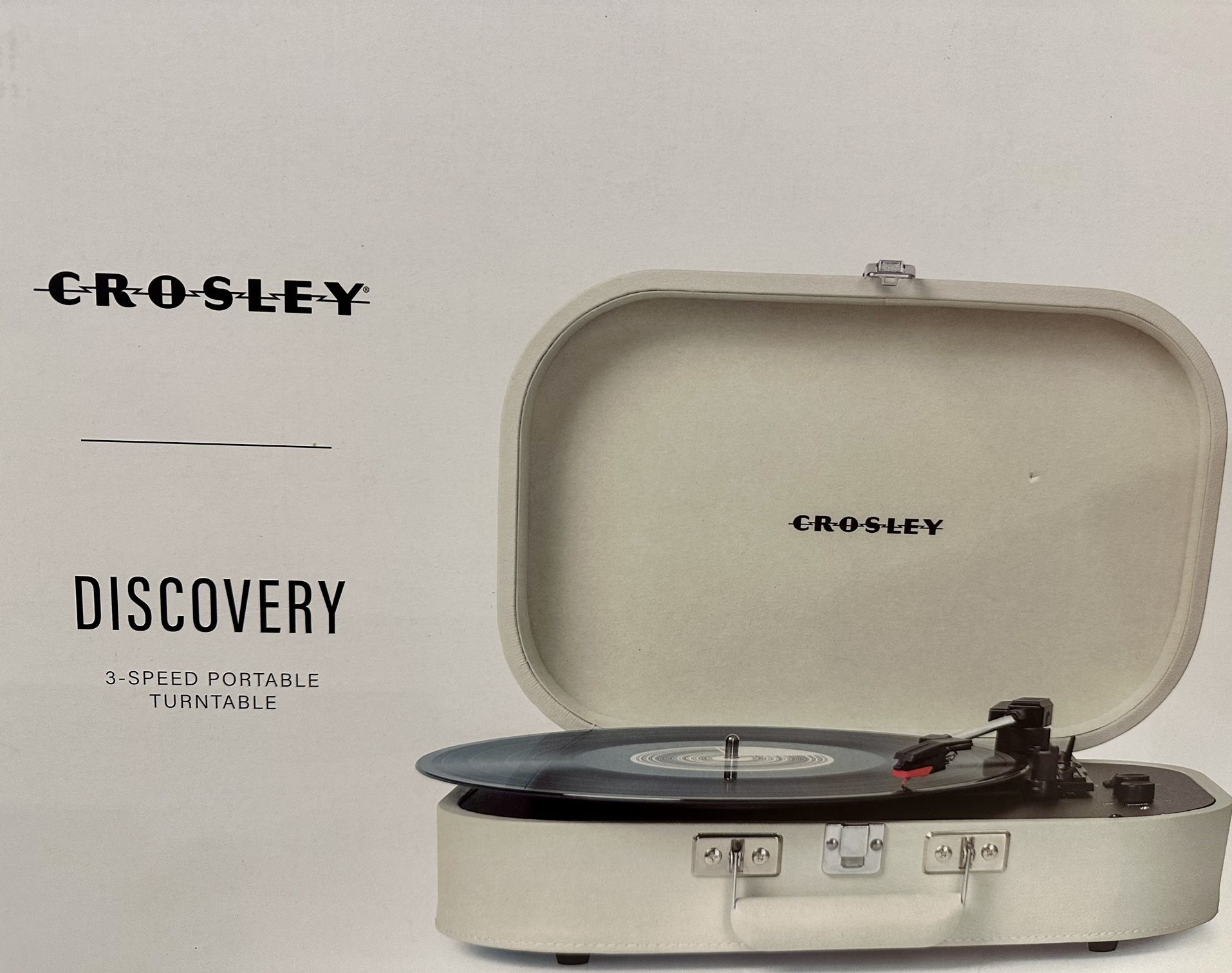 New Crosley Discovery Record Player