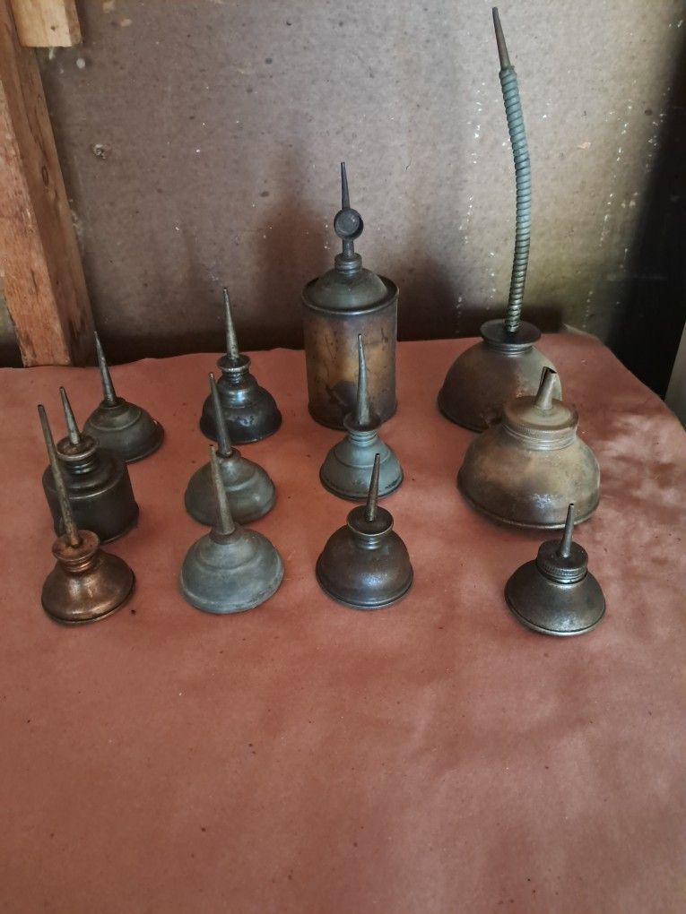 Vintage Oil Cans