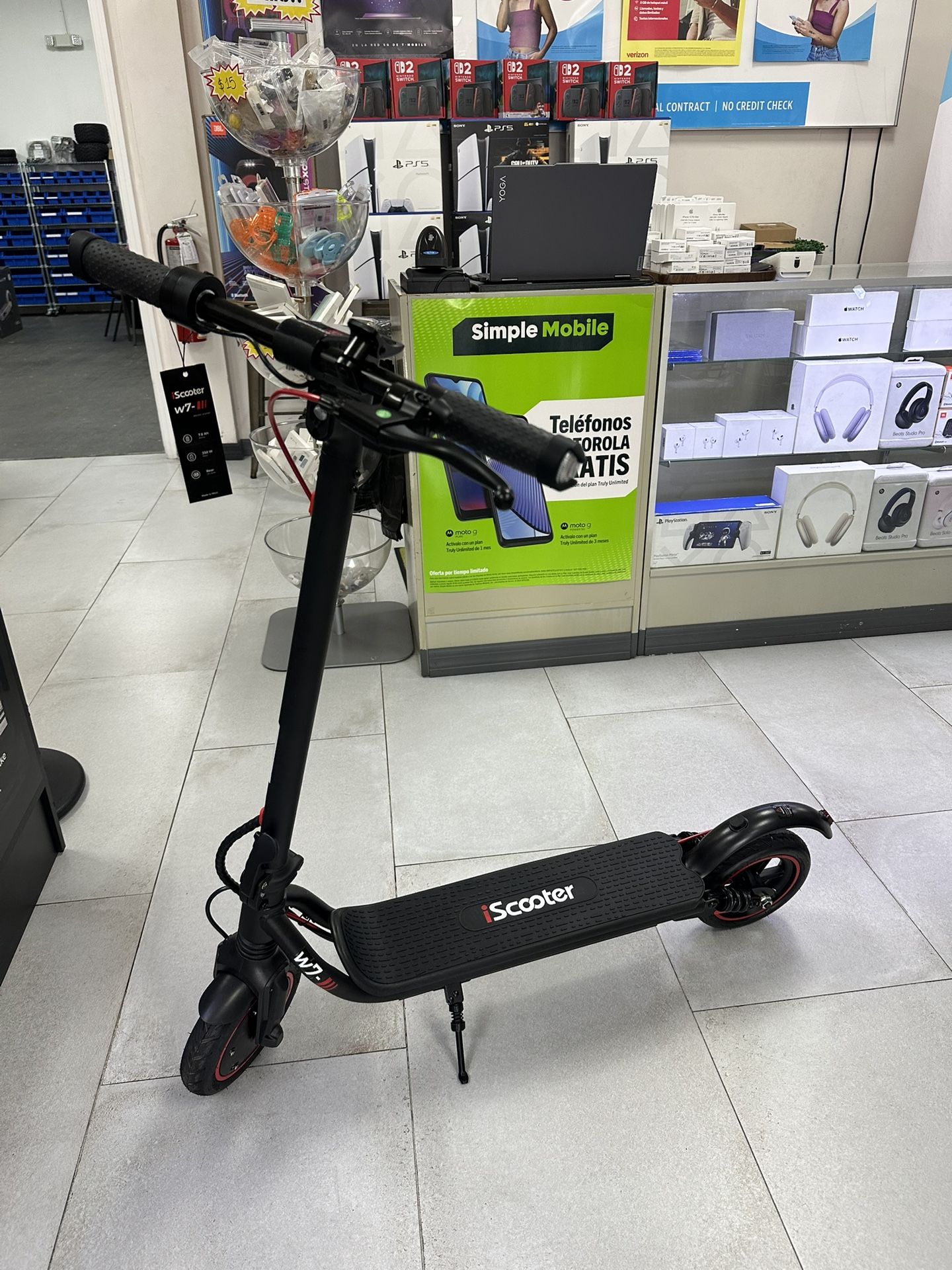 iScooter W7 Electric Scooter 22mph! Finance For $50 Down Payment!!