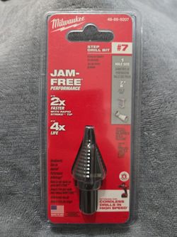 Milwaukee #7 Step Drill Bit 48-89-9207