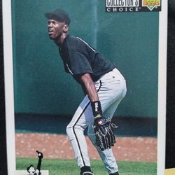 1994 Upper Decks Collector's Choice Michael Jordan Baseball Card