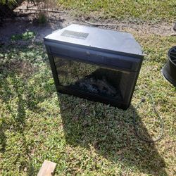 Artificial Fireplace And Heater 