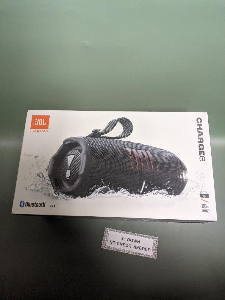 JBL Charge 5 Speaker Brand New - 5 Dollars Down No Credit Needed! 