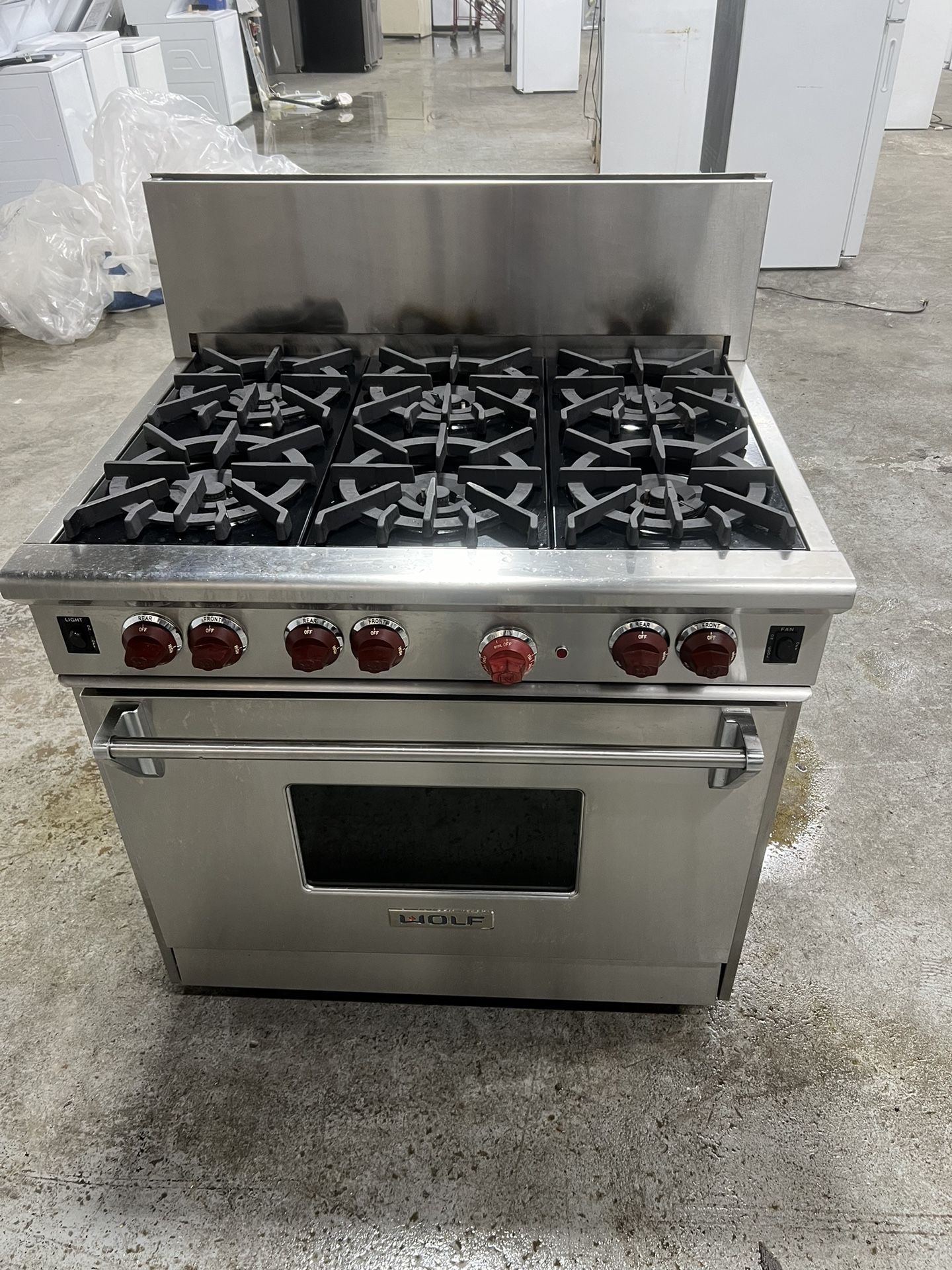 Commercial Stove Stainless Steel 