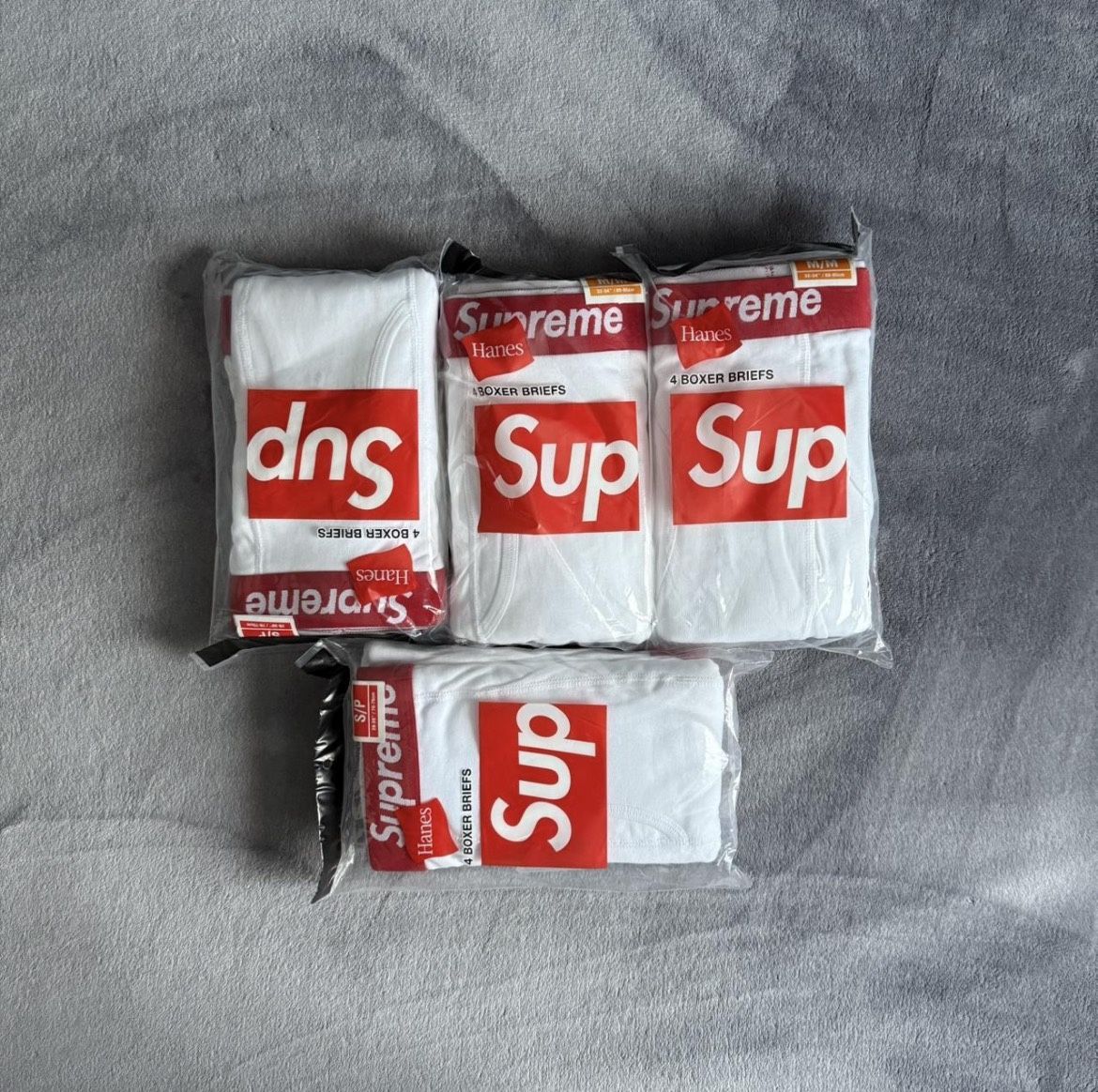 Supreme Boxers White,Red