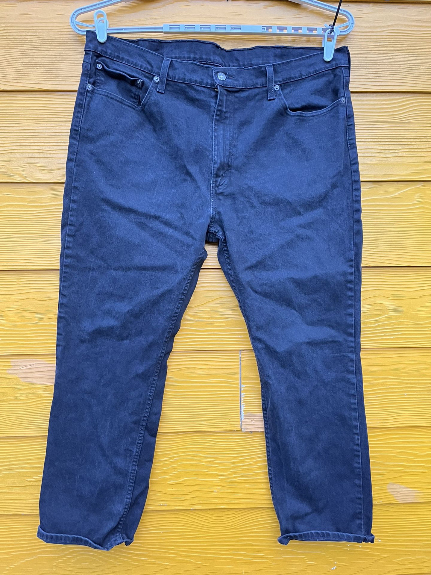 Levis Slim Straight 514 Men's Denim Black Jeans size 40x30