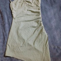 Light Green Halter Dress
