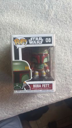 Star Wars boba fett funko pop