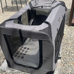 Soft Dog Crate For Indoor And Outdoor