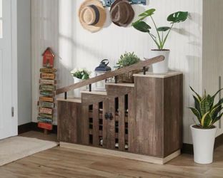 Reclaimed Oak Shoe Cabinet
