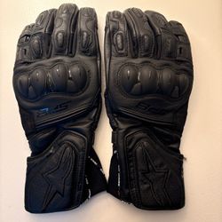 Alpinestars SP-8 Gauntlet Motorcycle Gloves – Men’s M – Like New 