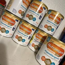 7 Cans Of Nutramigen 