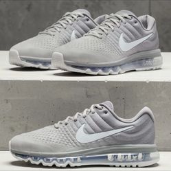 Nike Air Max 2017 Training Shoes Gray White Light Bone Men's Size 10  And 10.5 Available 
