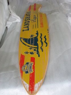 Landshark margaritaville surfboard 5 foot bud beer sign budlight bud