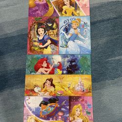 Disney Princess Wooden Puzzles (7)