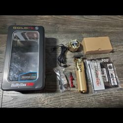 BaBylissPRO GoldFX+ All-Metal Lithium Outlining Trimmer barber tools clippers fxone